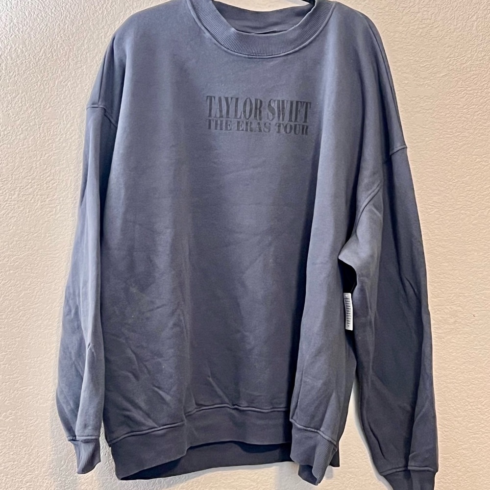 Taylor Swift Eras Tour *viral* Blue Crewneck Sweatshirt 2XL